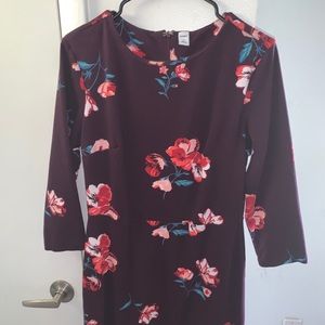Body Con Floral Dress